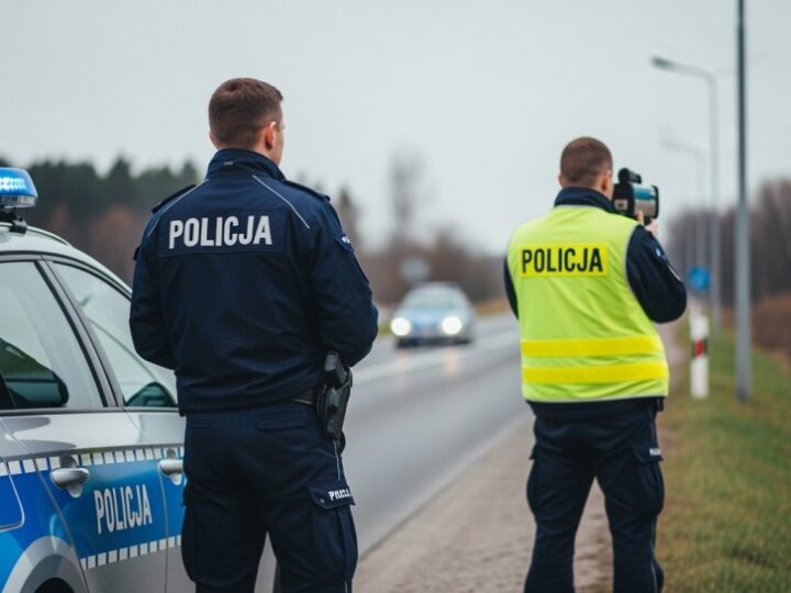 Działania Policji „Prędkość” w Policach: Kontrole ujawniają setki przekroczeń prędkości