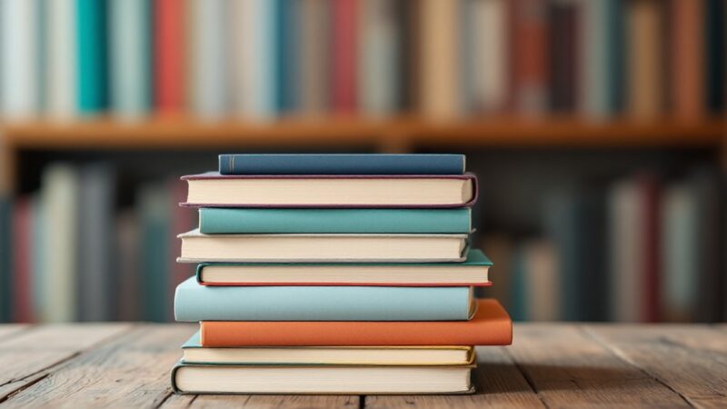 Odkryj zapomniane książki na bibliotecznej drabinie