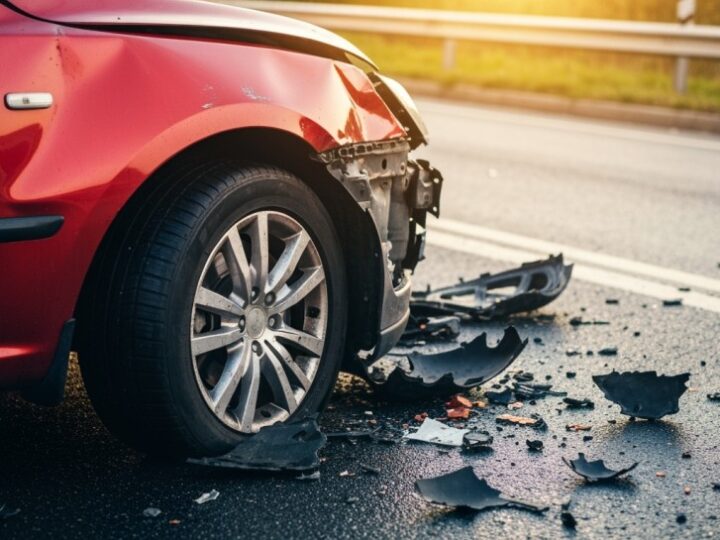 Wypadek w Dobrej: Kierowcy, zachowajcie ostrożność na śliskich drogach!