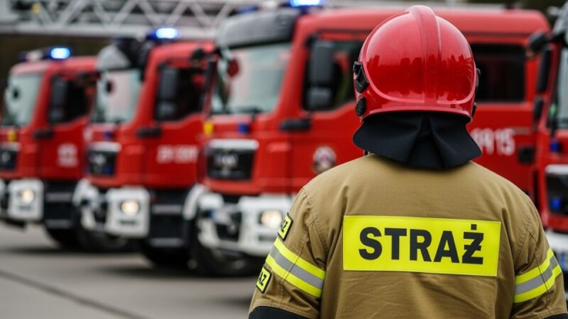 Pożar traw w Stolcu: niebezpieczeństwo dla mieszkańców i środowiska