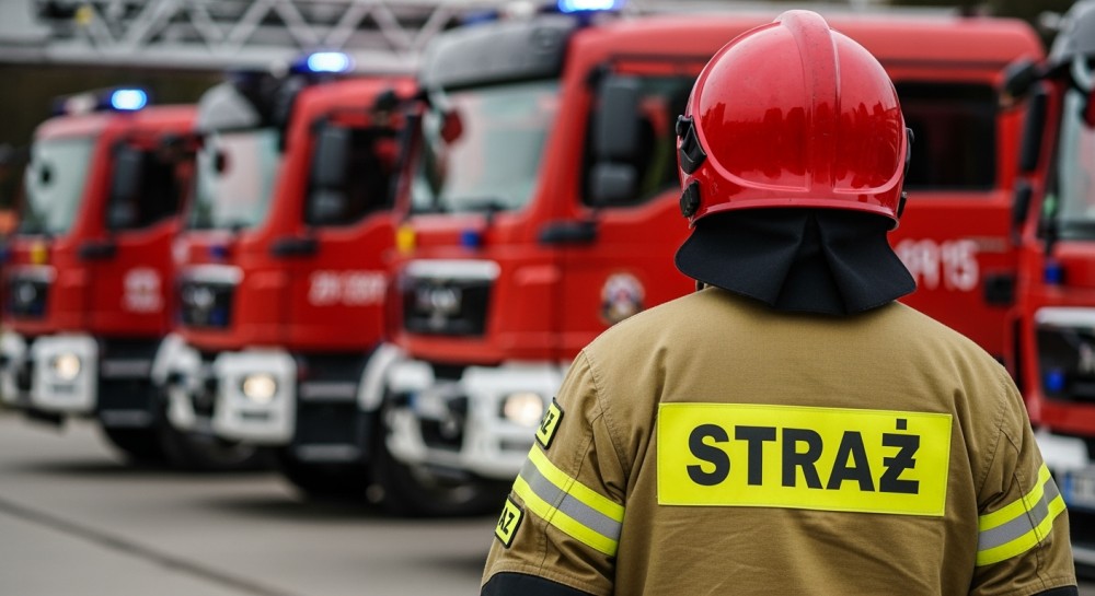 Pożar traw w Stolcu: niebezpieczeństwo dla mieszkańców i środowiska