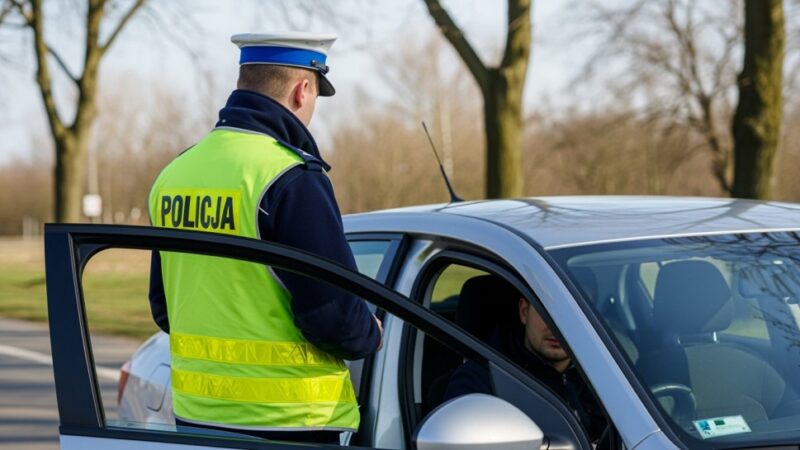 1300 kierujących przebadanych na trzeźwość – doskonały wynik policji w Policach