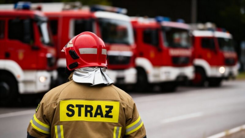 OSP Dobra w akcji: walka z powalonymi drzewami w Grzepnicy i Rzędzinach