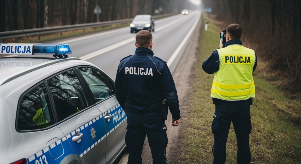 Nowe przepisy: Zatrzymane prawa jazdy za nadmierną prędkość poza obszarem zabudowanym w Policach