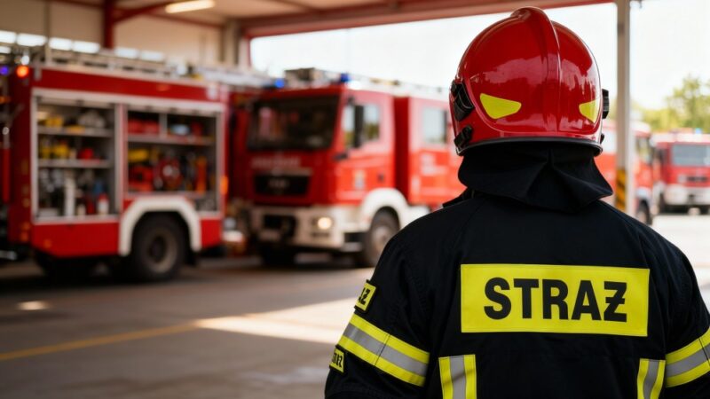 Wietrzne wyzwania w Dobrej: OSP w akcji i sukcesy druhów