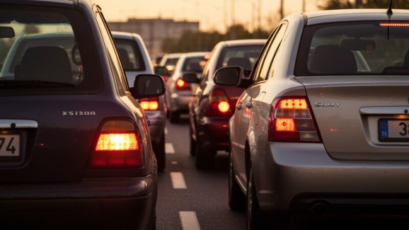 Czasowe zmiany w ruchu podczas XV Ćwierćmaratonu Bielika