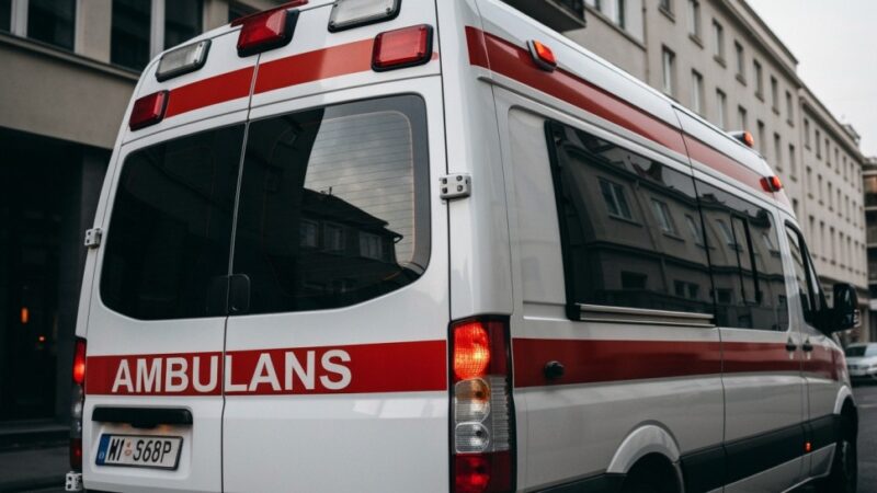 Ulewa w Kościnie: Strażacy w akcji ratują zalane ulice