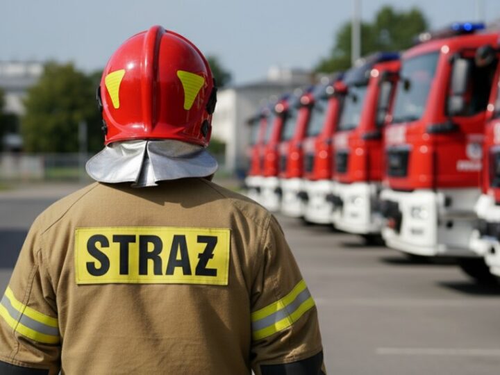 Intensywne manewry strażaków: jak trenujemy do akcji w płonących budynkach w Dobrej