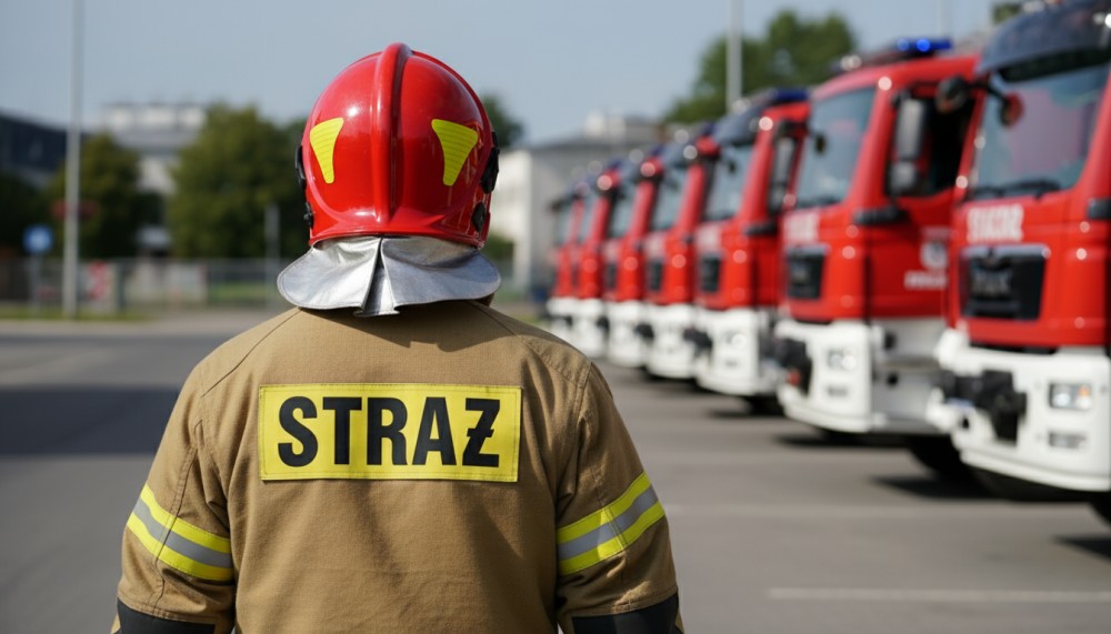 Intensywne manewry strażaków: jak trenujemy do akcji w płonących budynkach w Dobrej