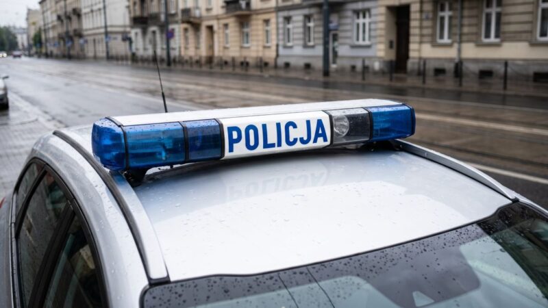 Mężczyzna z przedmiotem przypominającym broń zatrzymany w szkole